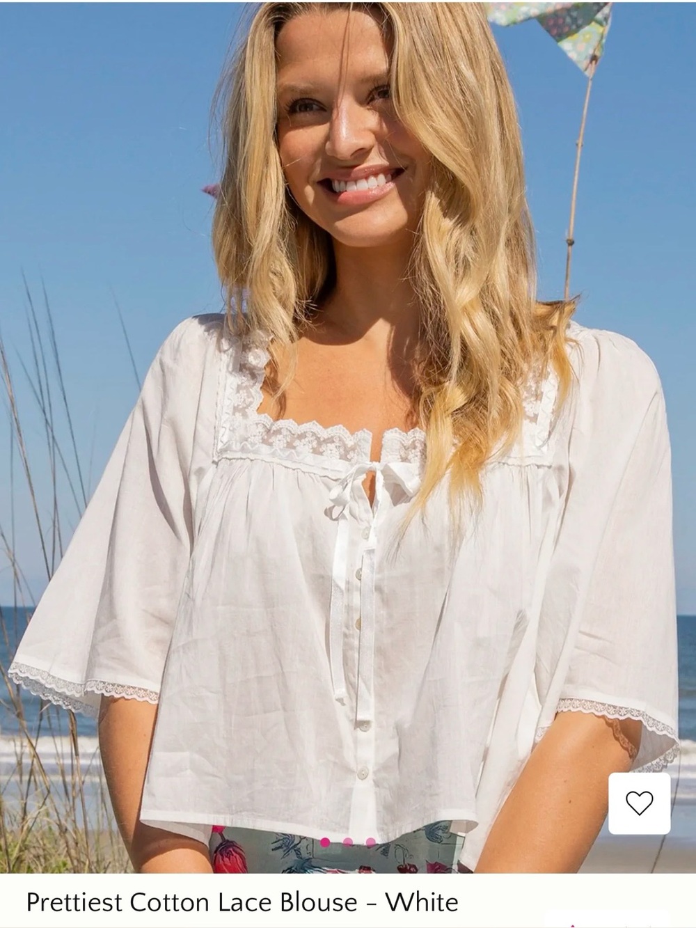 Natural life white top